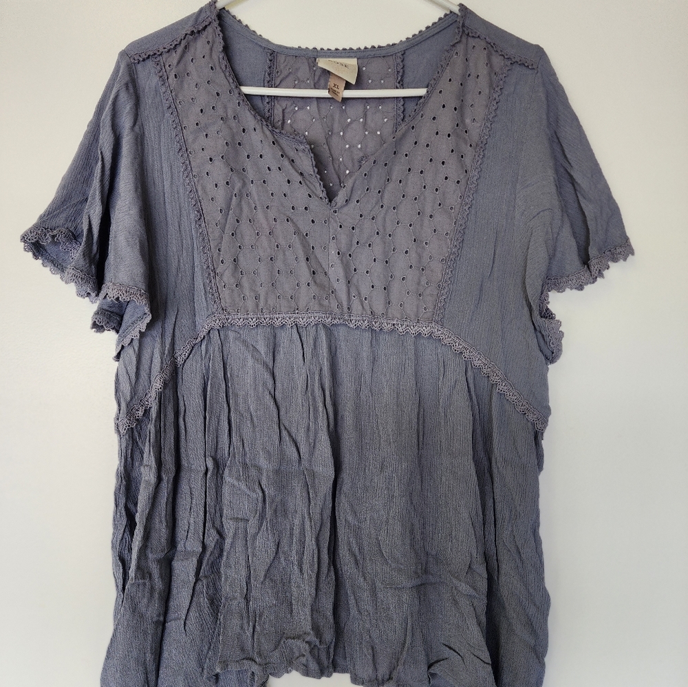 XL Blouse. Knox Rose